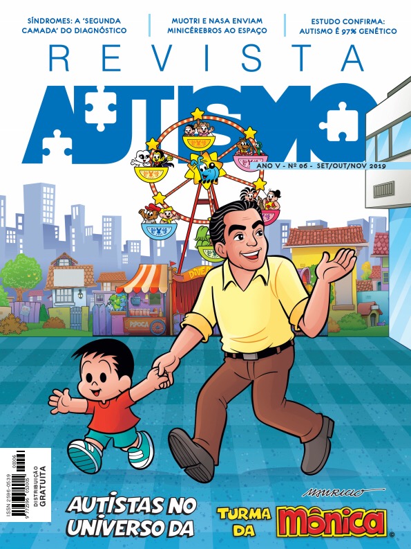 Revista Autismo destaca o trabalho de inclusão de Mauricio de Sousa