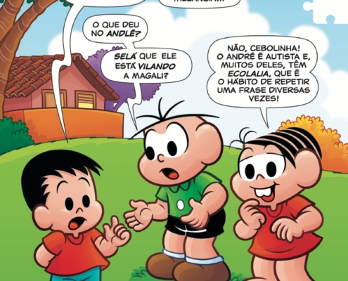 André é o personagem autista da Turma da Mônica — Instituto Maurício de Sousa + Revista Autismo