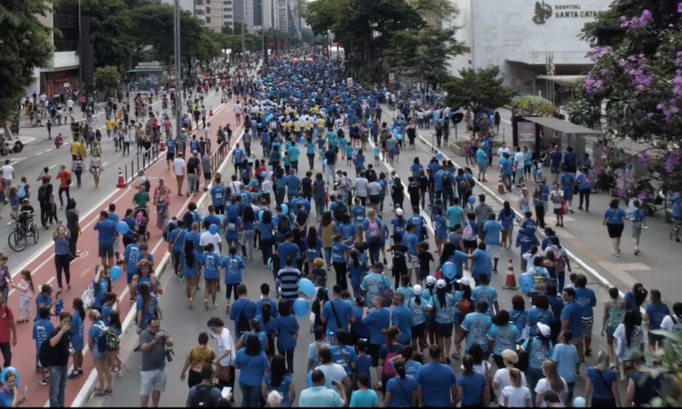 Caminhada pelo Autismo na Avenida Paulista, em SP — Revista Autismo