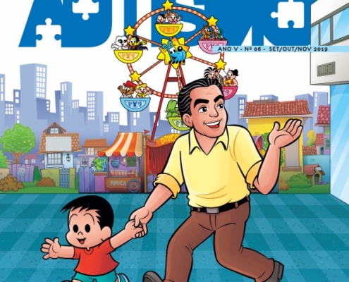 Revista Autismo destaca o trabalho de inclusão de Mauricio de Sousa