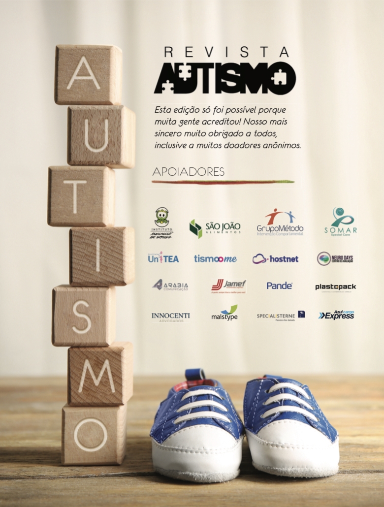 Contracapa da Revista Autismo edição número 9 de junho/2020