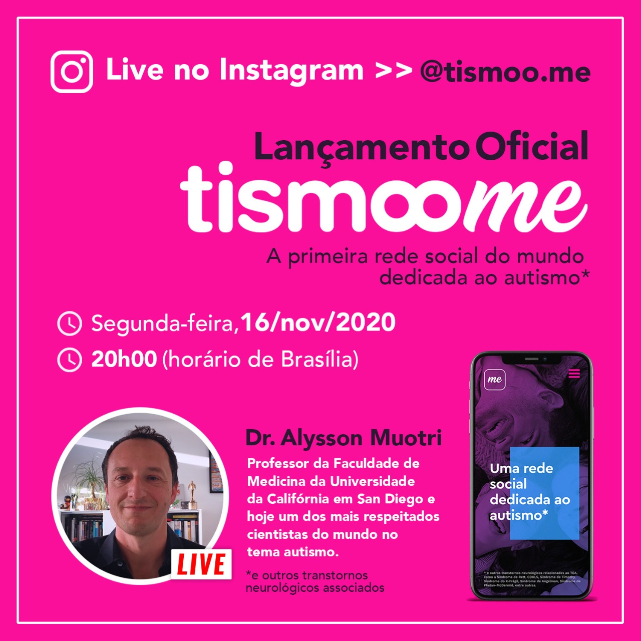 Brasil lança primeira rede social do mundo dedicada ao autismo: Tismoo.me — Revista Autismo