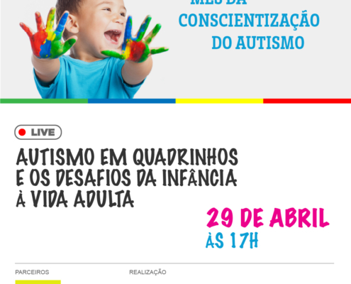 Live sobre “Autismo em quadrinhos e os desafios da infância à vida adulta” contará com o desenhista Mauricio de Sousa — Canal Autismo — Revista Autismo