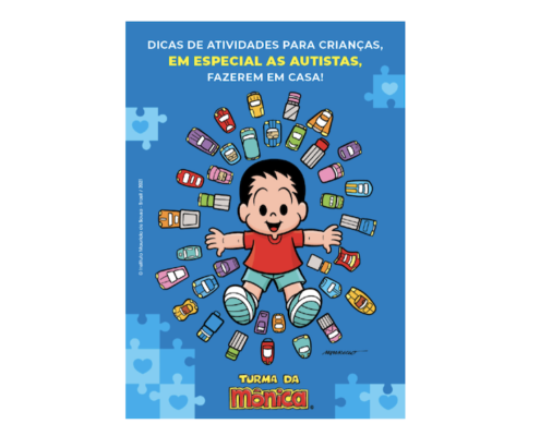 Atividades para as crianças, especialmente as autistas, fazerem em casa — Instituto Mauricio de Sousa e Revista Autismo
