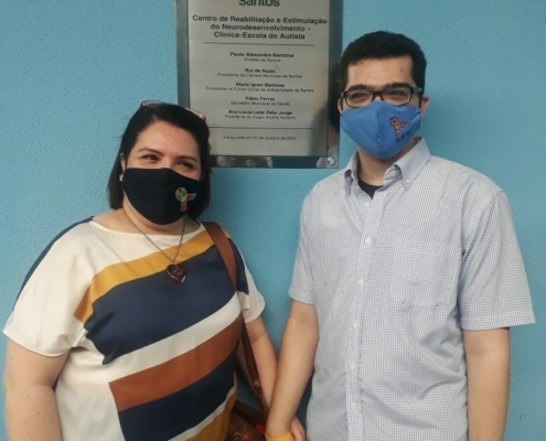 Santos perde mãe ativista para Covid-19, Ana Lucia Leite Felix - Canal Autismo / Revista Autismo