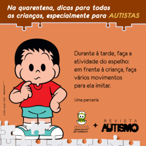 Dica de atividade com André, da Turma da Mônica - Canal Autismo / Revista Autismo