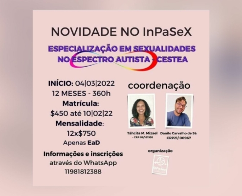 Especialização em autismo e sexualidade reúne pesquisadores e profissionais — Canal Autismo / Revista Autismo
