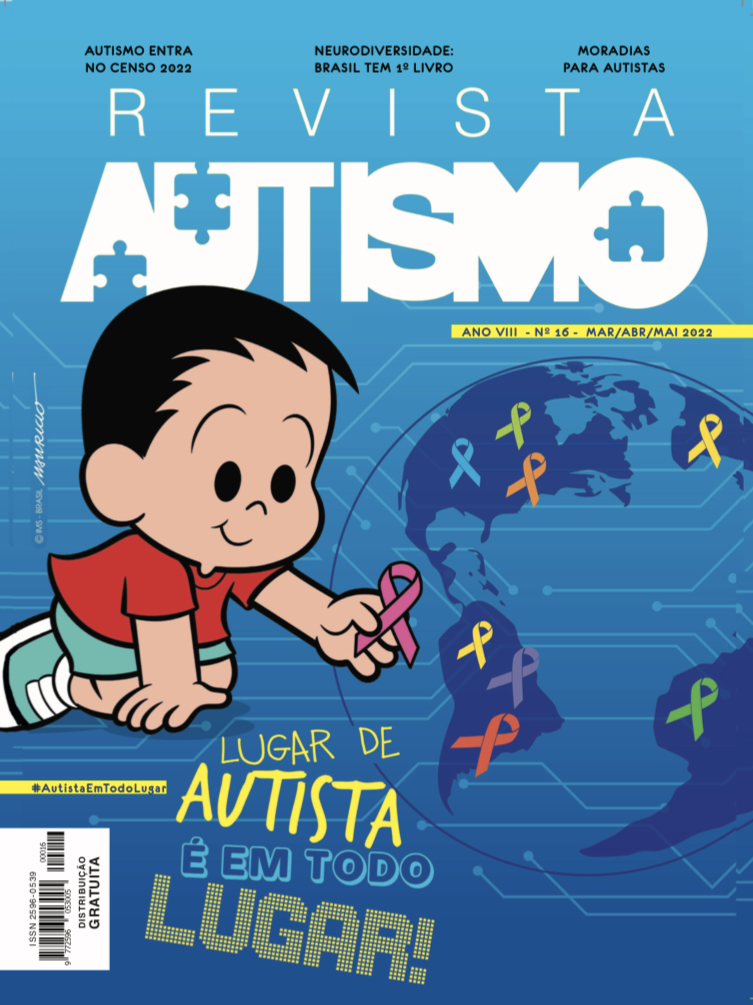 Capa da Revista Autismo nº 16 - Canal Autismo / Revista Autismo