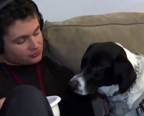 Antes abandonado, cão vira-lata é adotado por jovem autista — Canal Autismo / Revista Autismo