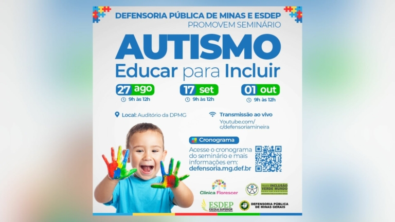 Defensoria de Minas anuncia simpósio sobre autismo — Canal Autismo / Revista Autismo
