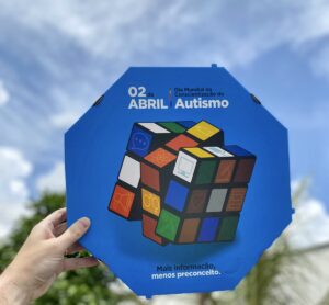 Empresa faz caixas de pizza com tema do ​Dia Mundial do Autismo​ — Canal Autismo / Revista Autismo