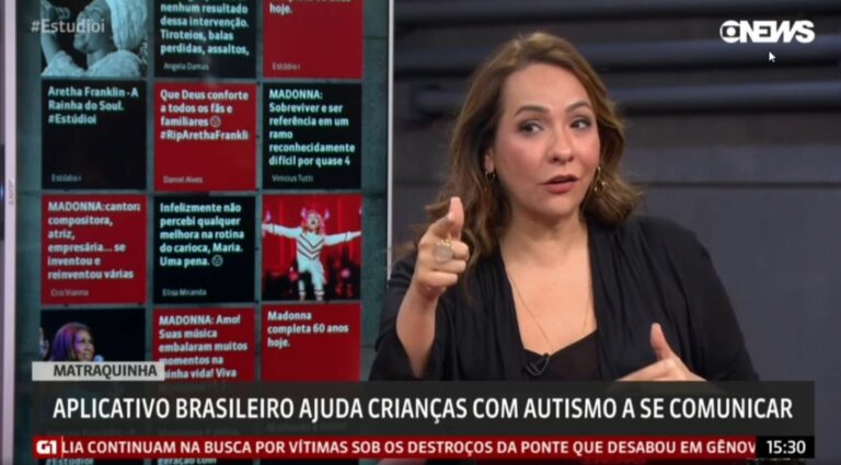 GloboNews cita app 'Matraquinha', de comunicação alternativa — Canal Autismo / Revista Autismo