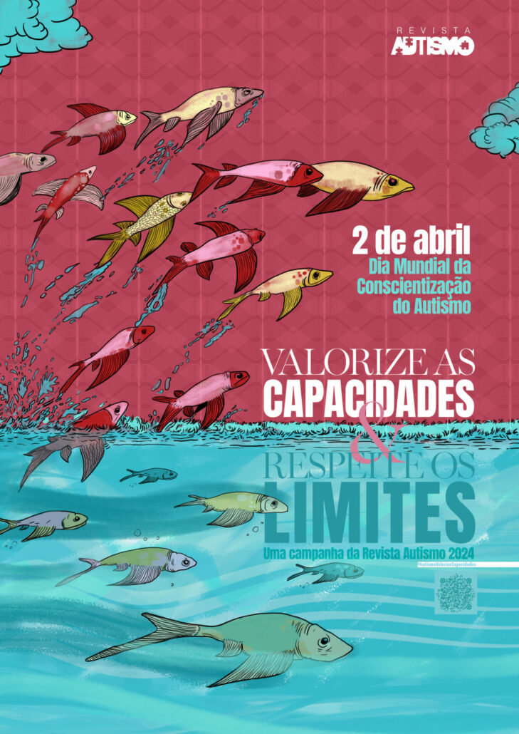  Cartaz de 2024 chama atenção para o Dia Mundial de Conscientização do Autismo — Canal Autismo / Revista Autismo