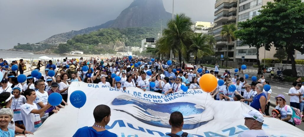 Dia Mundial do Autismo: caminhadas do Rio ofereceram diversos serviços grátis à população — Canal Autismo / Revista Autismo