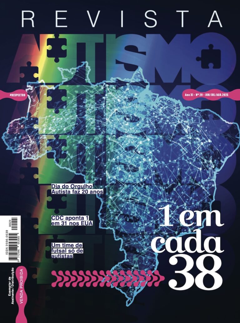 Capa da Revista Autismo, edição número 29, de jun/jul/ago.2025.