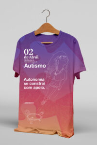 Camiseta da campanha nacional para o Dia Mundial da Conscientização do Autismo 2026 - Canal Autismo / Revista Autismo